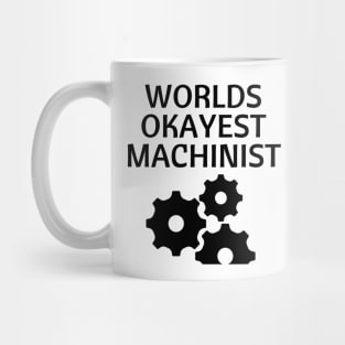 World okayest machinist Mug